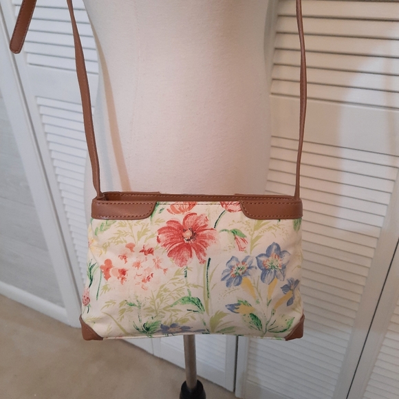 Relic watercolor floral crossbody mini bag purse - Picture 2 of 5